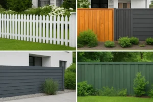 Different Fence Paint Colors